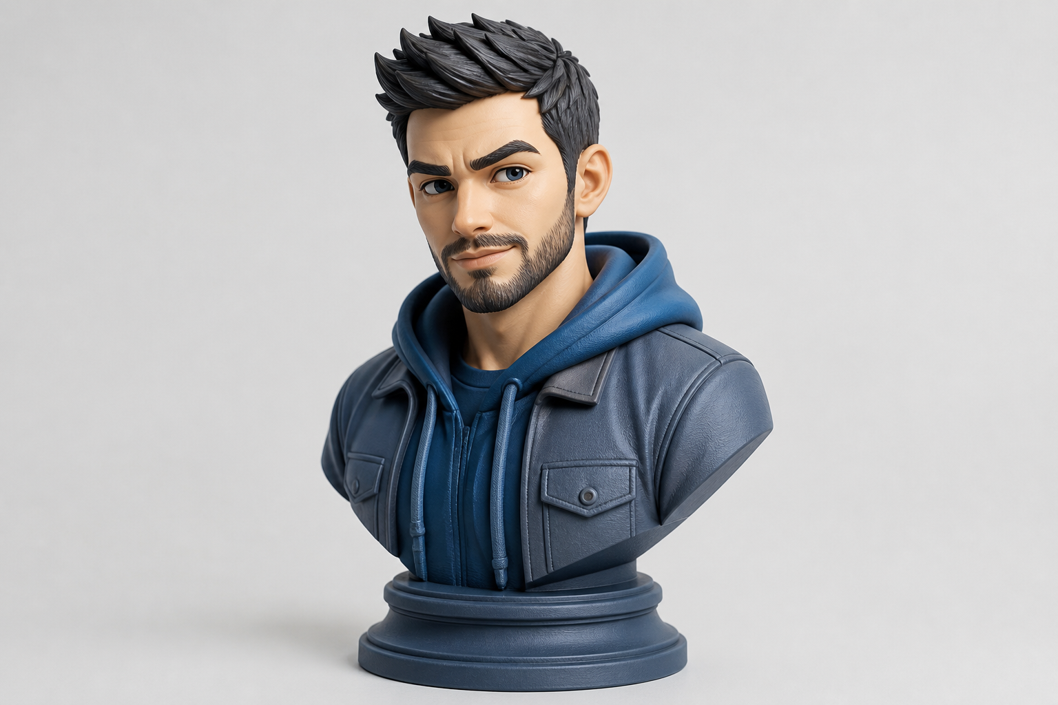 Avatar 3D impresso em miniatura