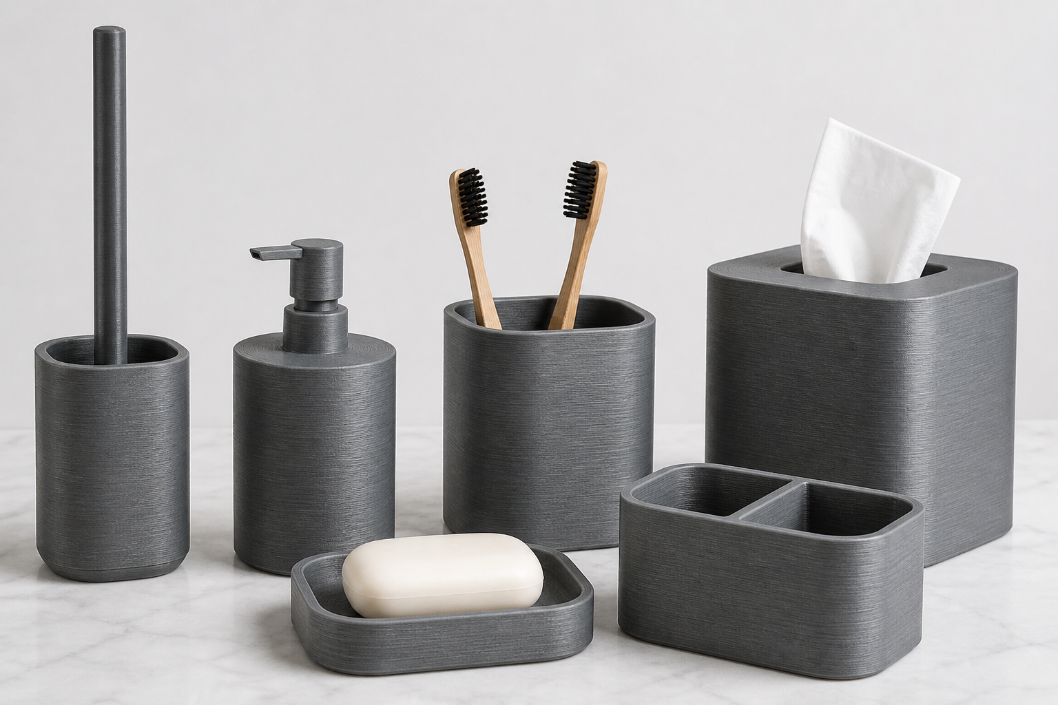 Utensílios e organizadores impressos em 3D